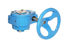 Gear box for butterfly valve (Type 5596)