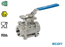 3-pcs. ball valve (Type E7444)