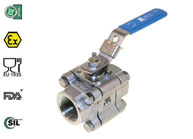 3-pcs. ball valve (Type  1310)