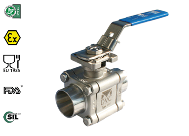 3-pcs. ball valve (Type 1311)