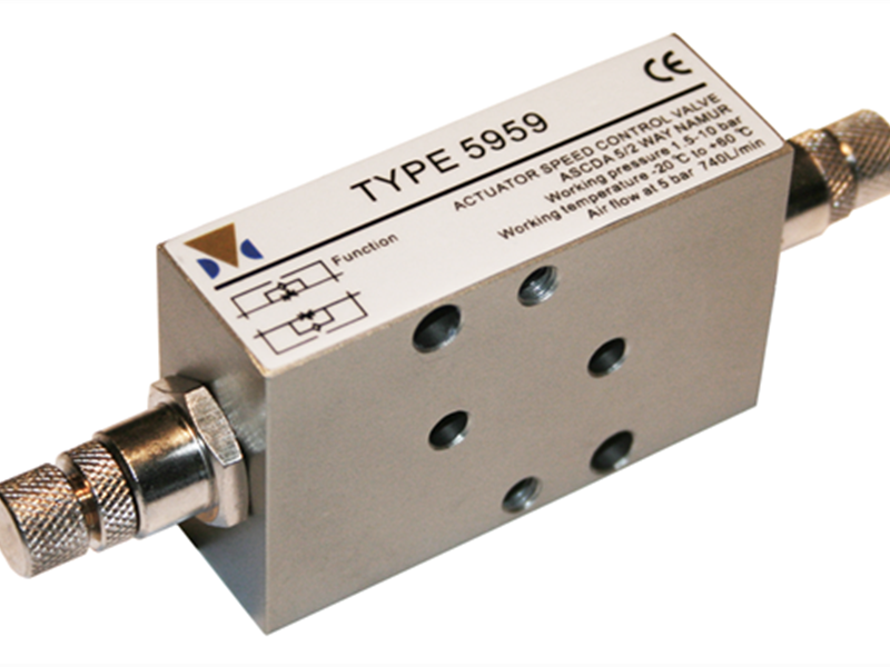 Speed control valve (Type 5959)